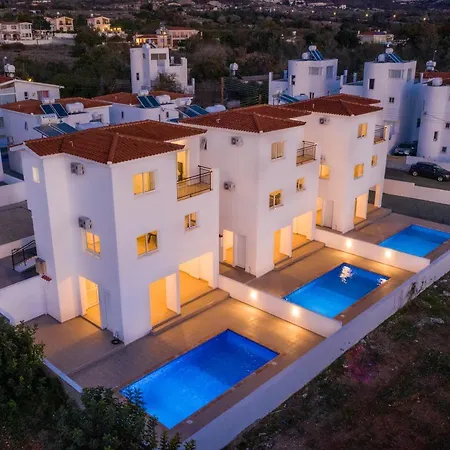 Contemporary 3 Bedroom Villa With A Private Pool Outside Paphos * Paphos